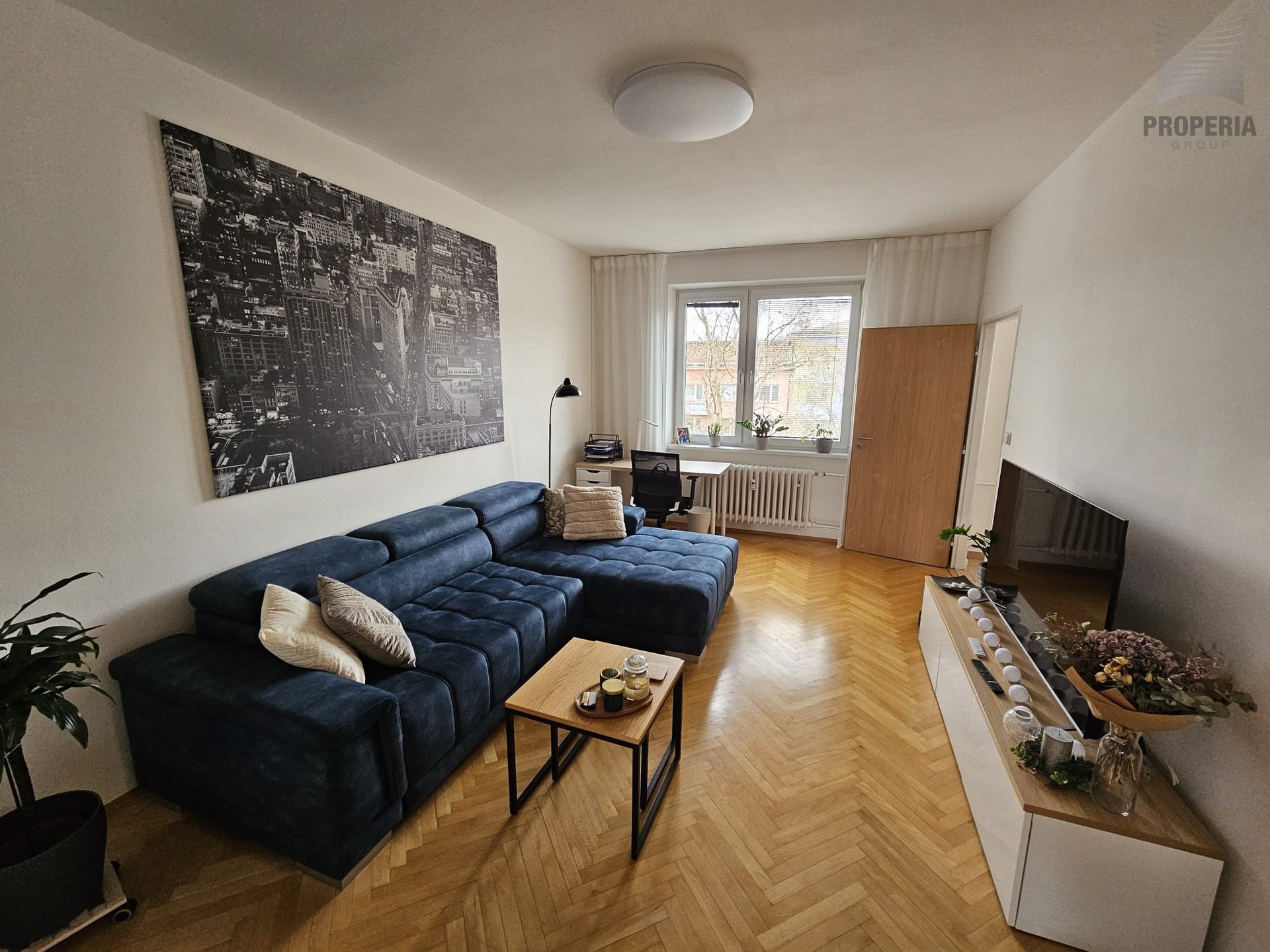 Světlý byt 2+1 55m<sup>2</sup>  s balkonem do klidného vnitrobloku | Nové sady, Brno