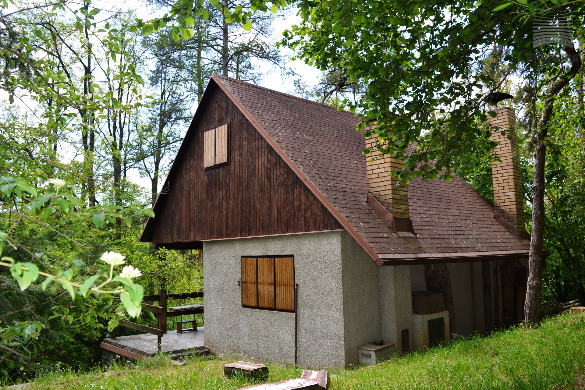Prodej chaty 65 m<sup>2</sup> s terasou a sklepem, Brno - venkov, Moravany
