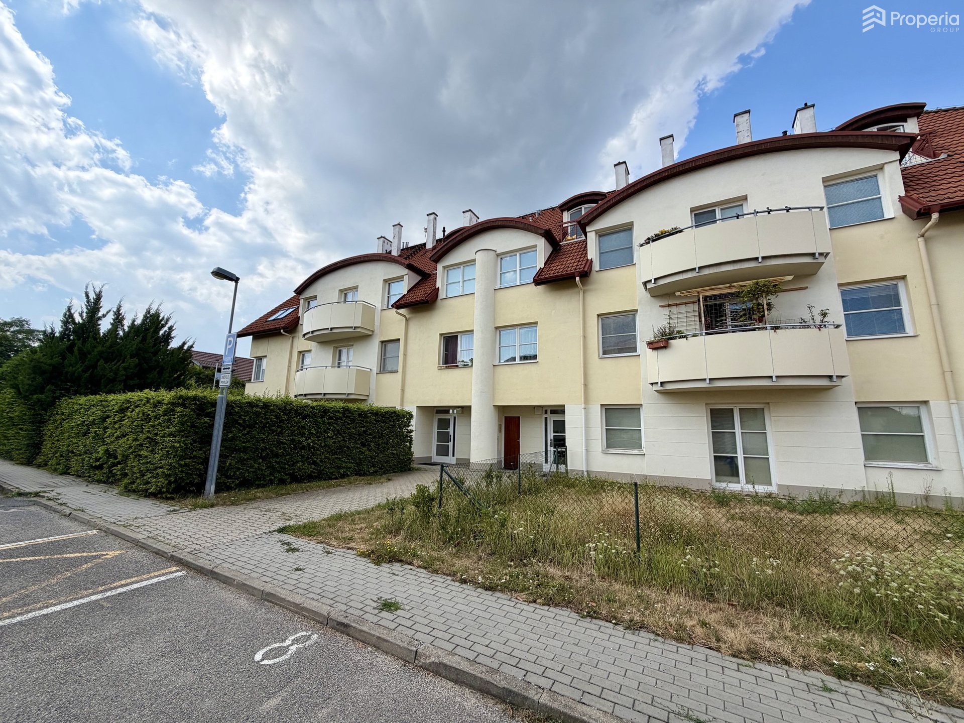 Pronájem zděného bytu 2+kk s balkonem, ulice Lesní, Bílovice nad Svitavou, CP 53m²